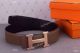 Buy Replica - Hermes Orange Leather Belt with Rose Gold 'H' buckle (3)_th.jpg
